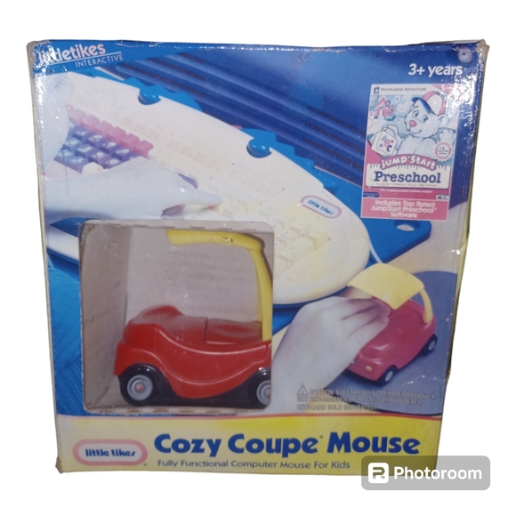 New In Box Little Tikes 1999 Cozy Coupe Mouse Very Rare Box Damage